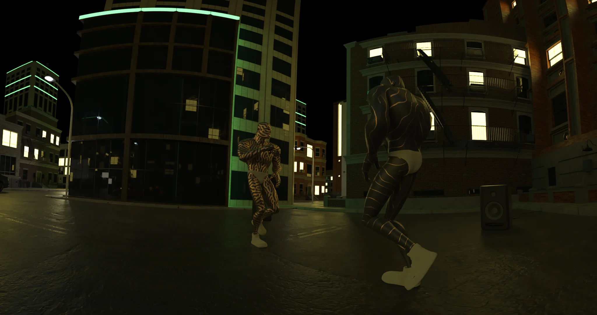 Virtual Reality (VR) 360&deg; 4K - Street Dance