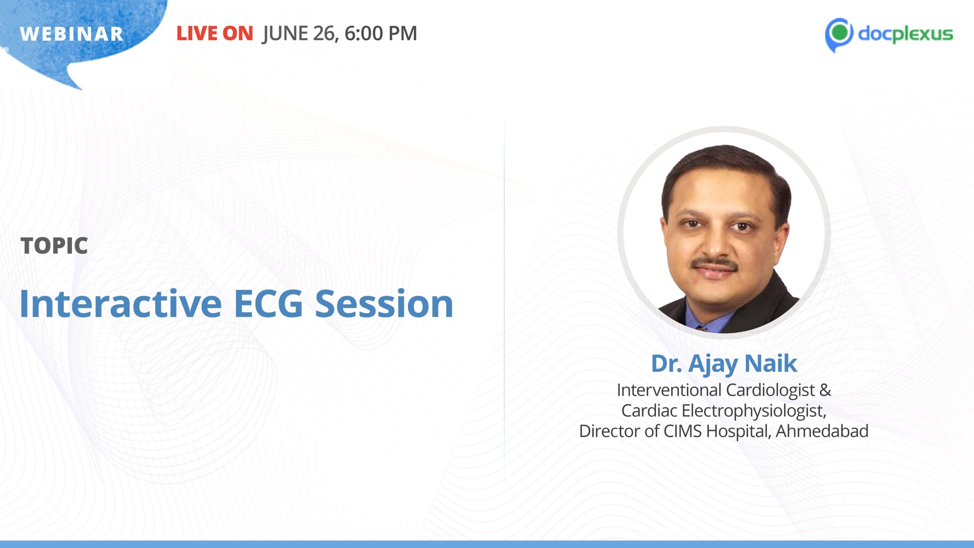 Interactive ECG Session