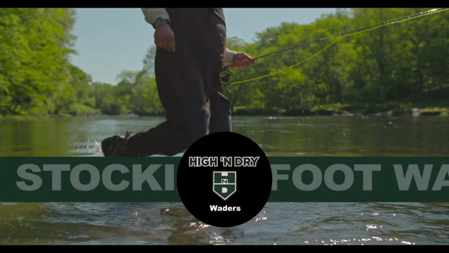 HotSrace Fishing Waders, Breathable Stocking Foot Waterproof Wader