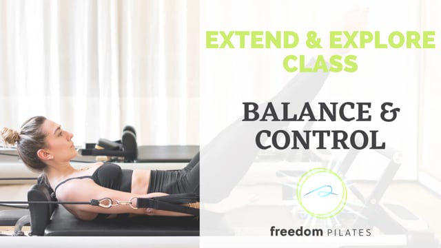 Pilates Reformer 30 Minute Balance on the Reformer Box