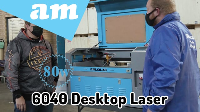 6040 80W Desktop Laser Machine Improvement Comparison with Prototype Model Interview