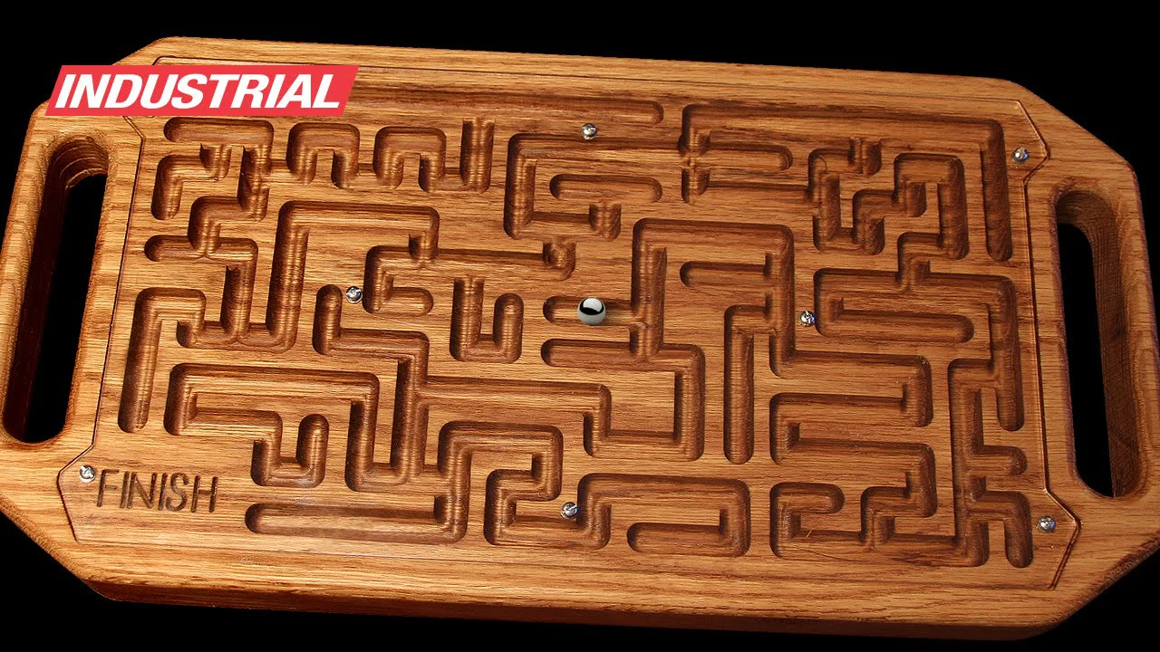 Wooden cheap ball maze