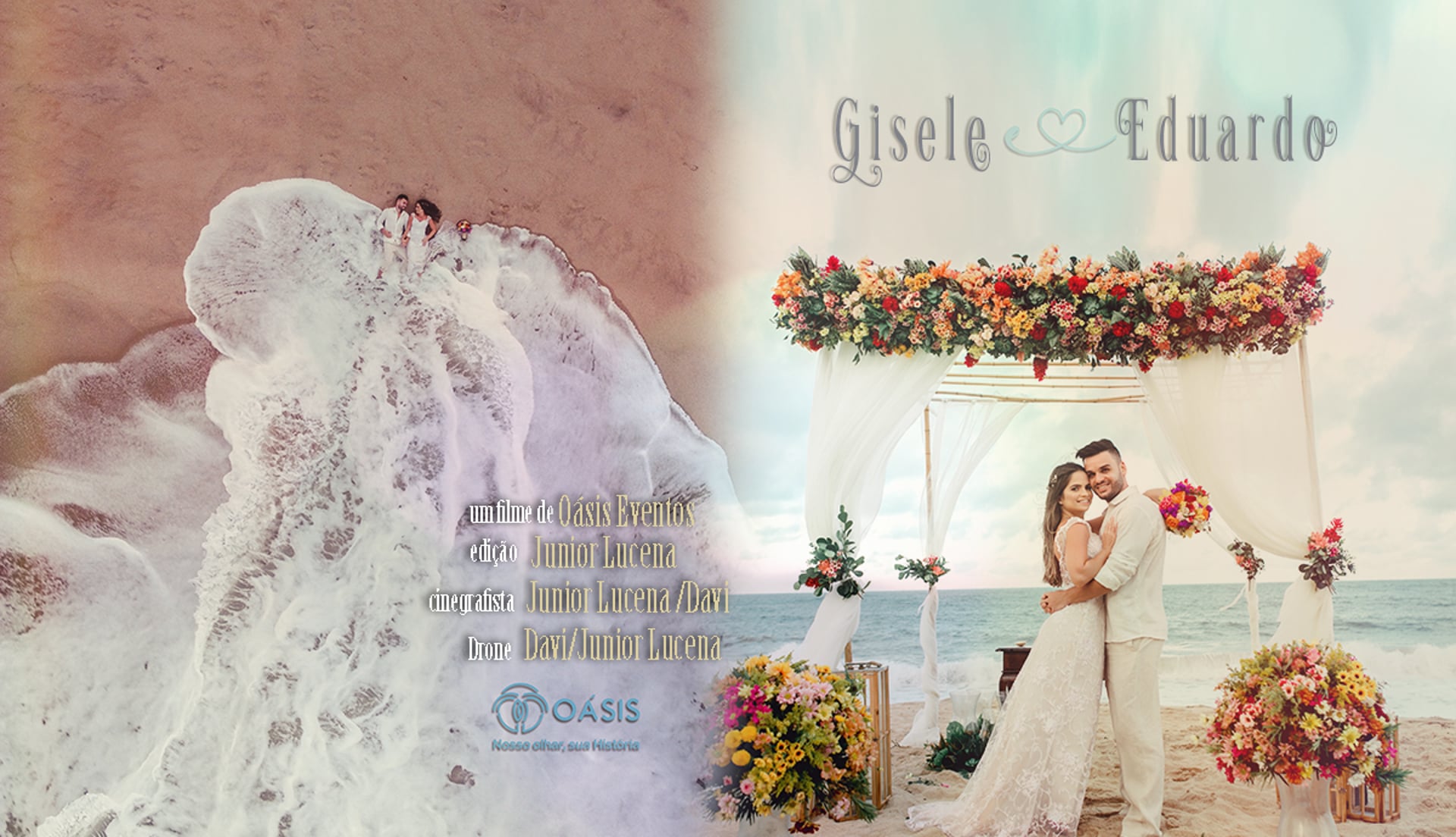 Elopement Wedding de Gisele & Eduardo | Maracaípe - Porto de Galinhas PE