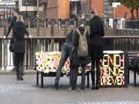 BENCH FRIENDS FOREVER