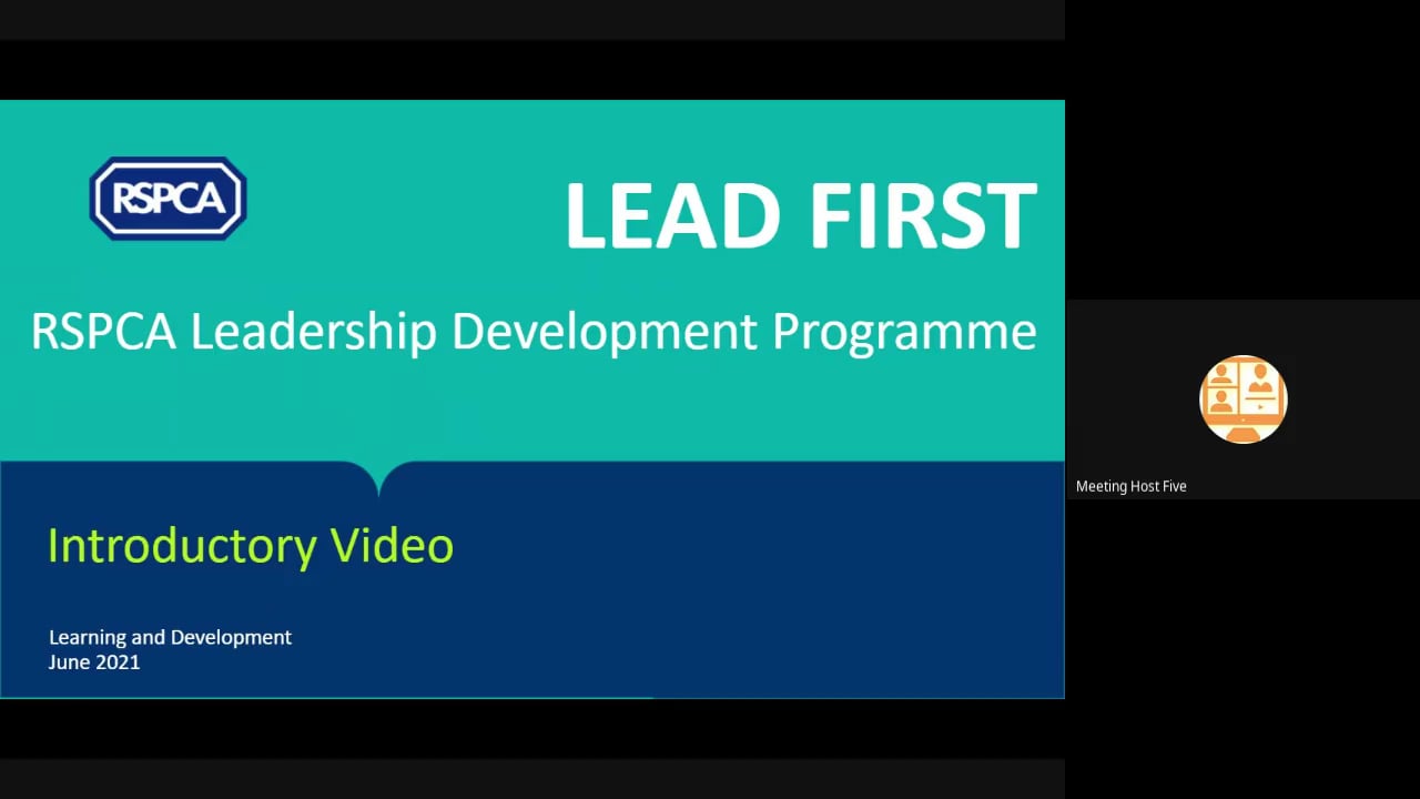 Lead First launch video