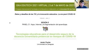 Tecnologías educativas para el desarrollo seguro de la docencia universitaria presencial en tiempos de COVID-19
