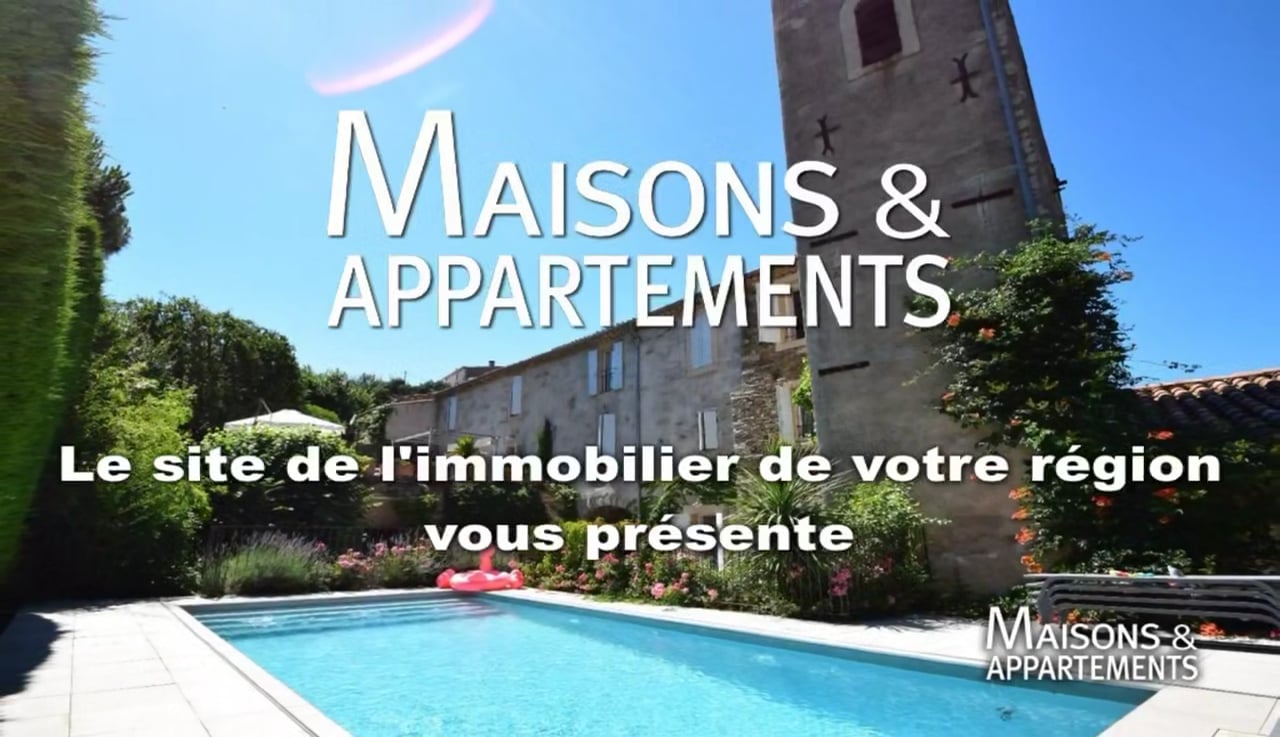 GABIAN - MAISON A VENDRE - 527 000 € - 216 m² - 9 pièce(s) on Vimeo