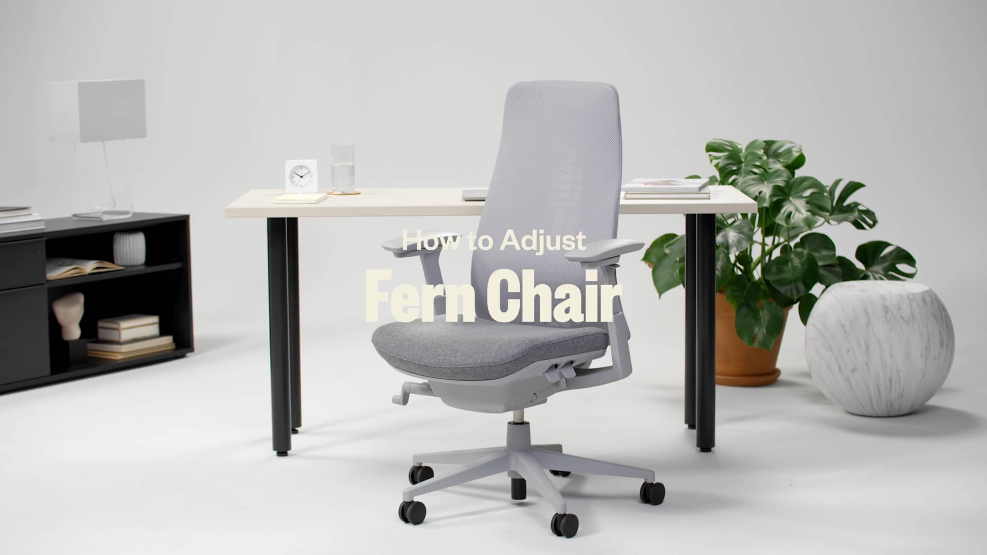 Haworth Fern chair seat adjustments on Vimeo