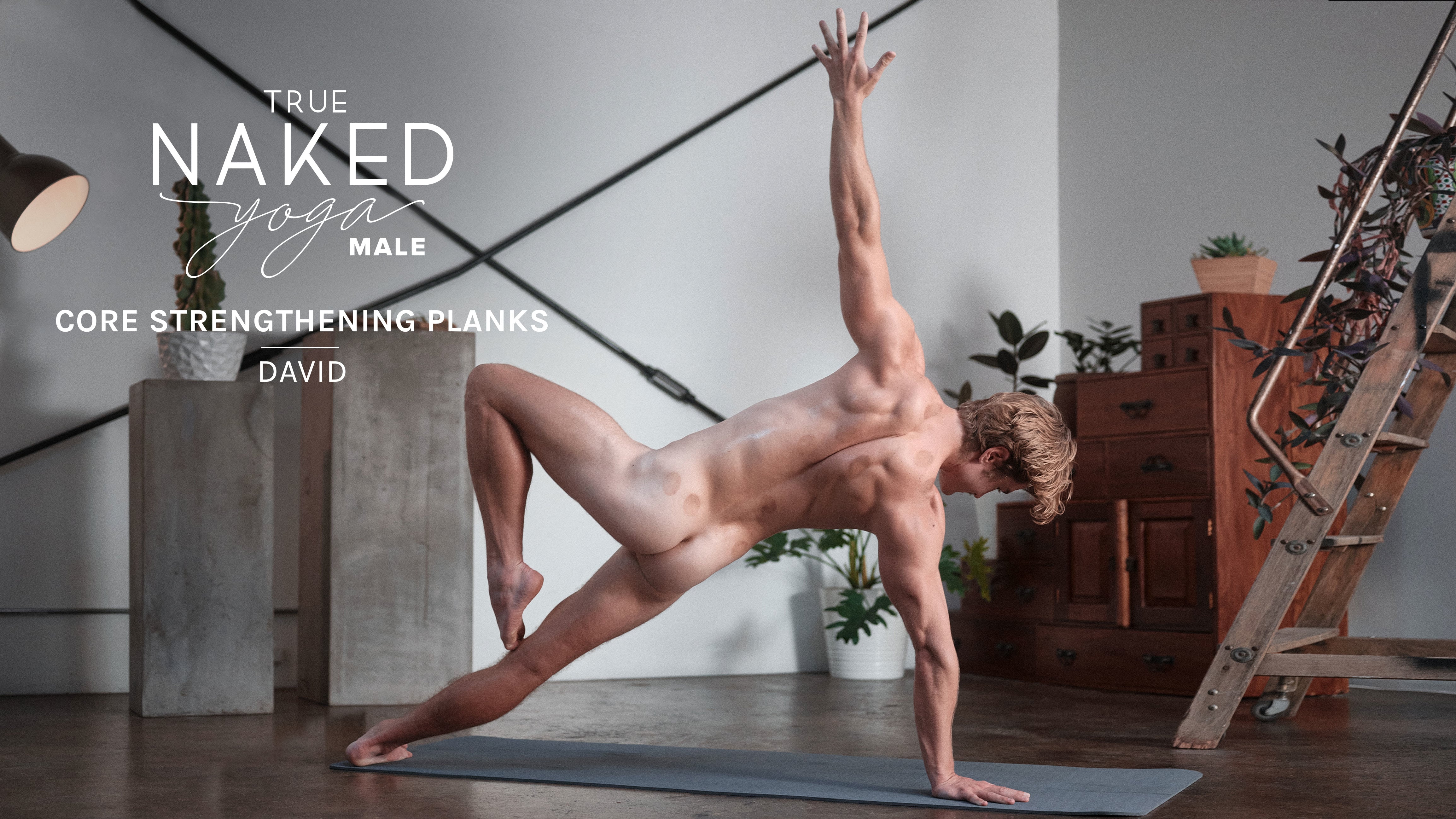 True Naked Yoga Male – Core Strengthening Planks with David