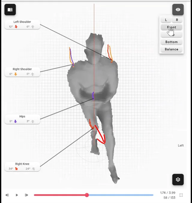 Double leg squat — Qinematic