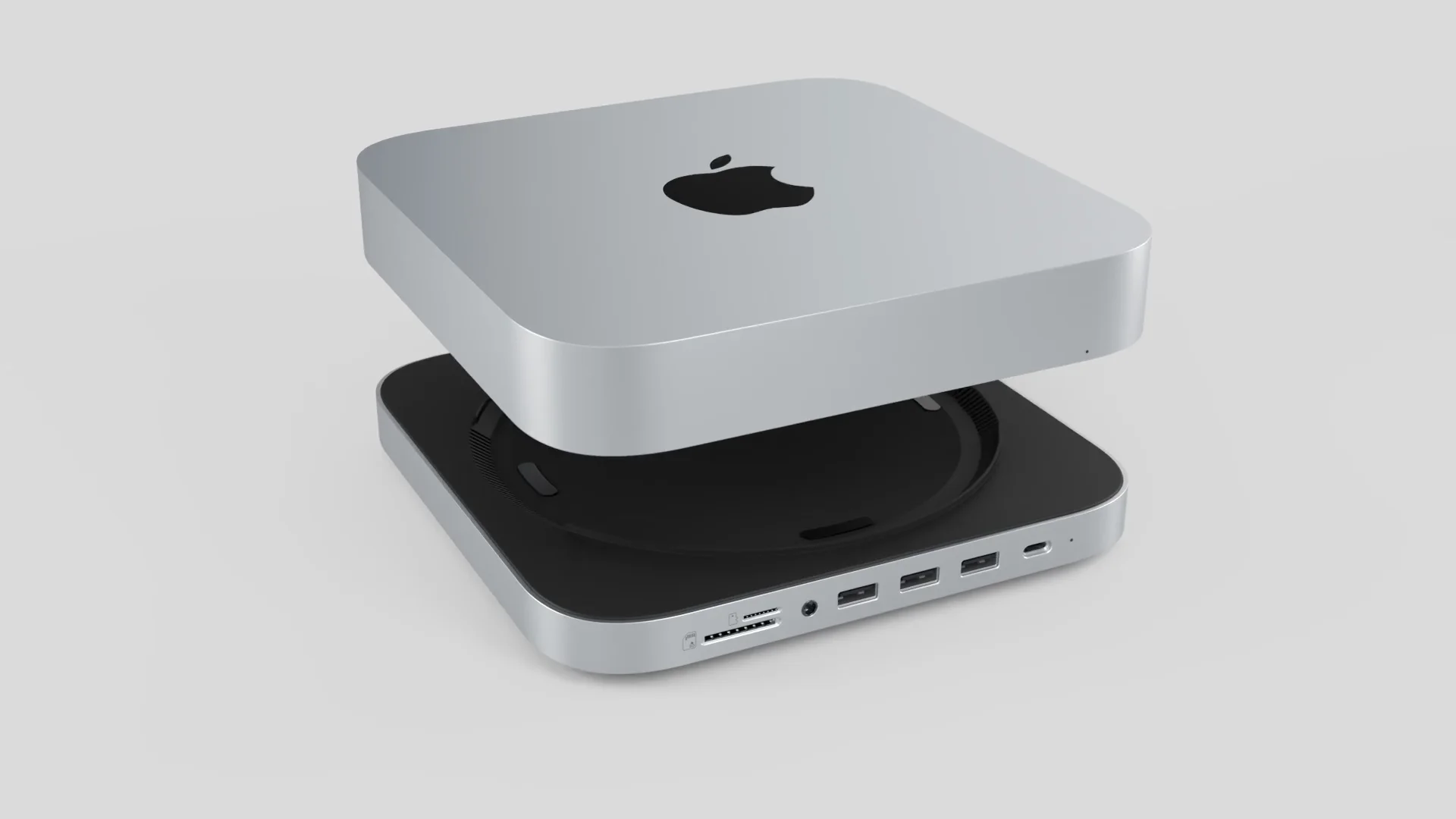 Stand & Hub for Mac Mini with SSD Enclosure on Vimeo