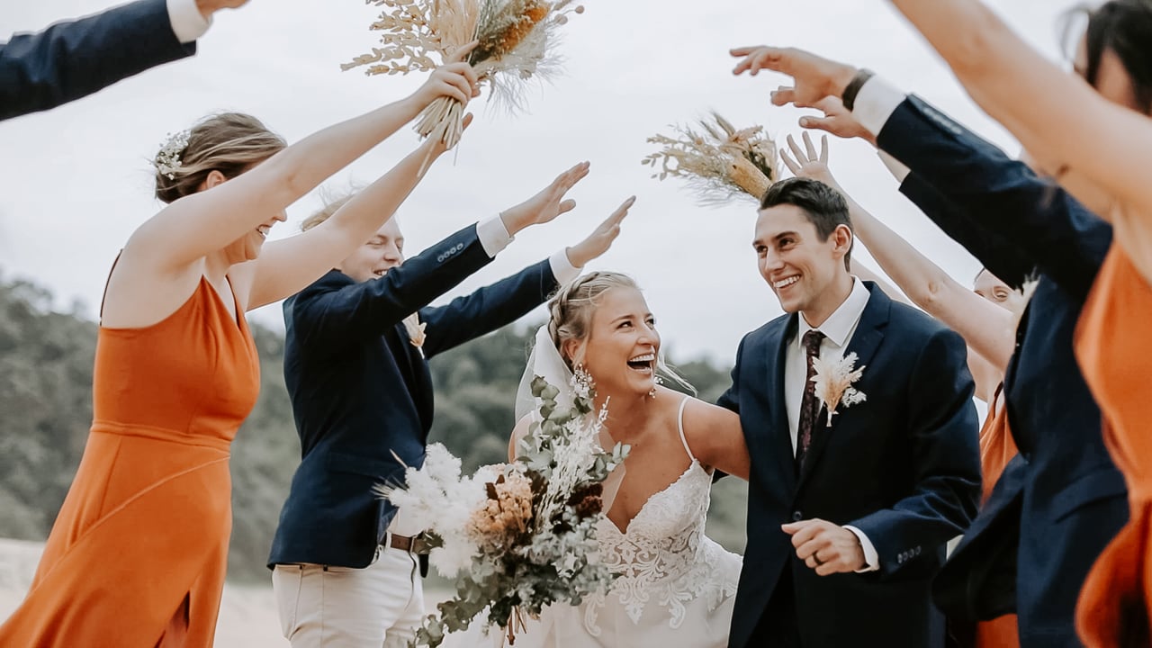 Gracelands Forresters Beach Wedding Video, Sydney - Nina and Hayden