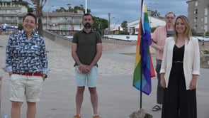 L'Escala commemora per primera vegada el Dia Internacional de l'Orgull LGTBIQ+