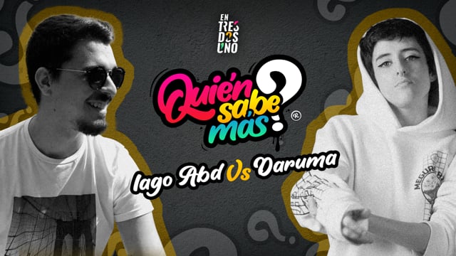 DARUMA vs IAGO ABD | Quién Sabe Más?