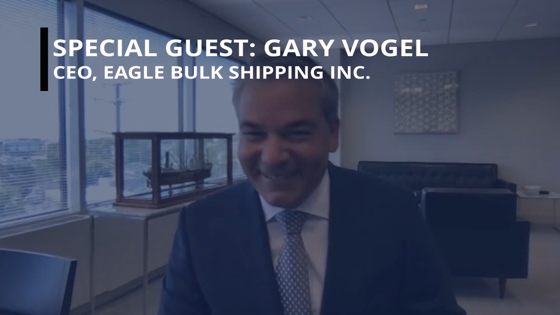 Five Questions for Gary Vogel, CEO, Eagle Bulk Shipping