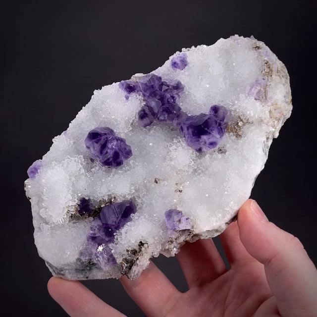 Large Fluorite & Quartz (2020 find)