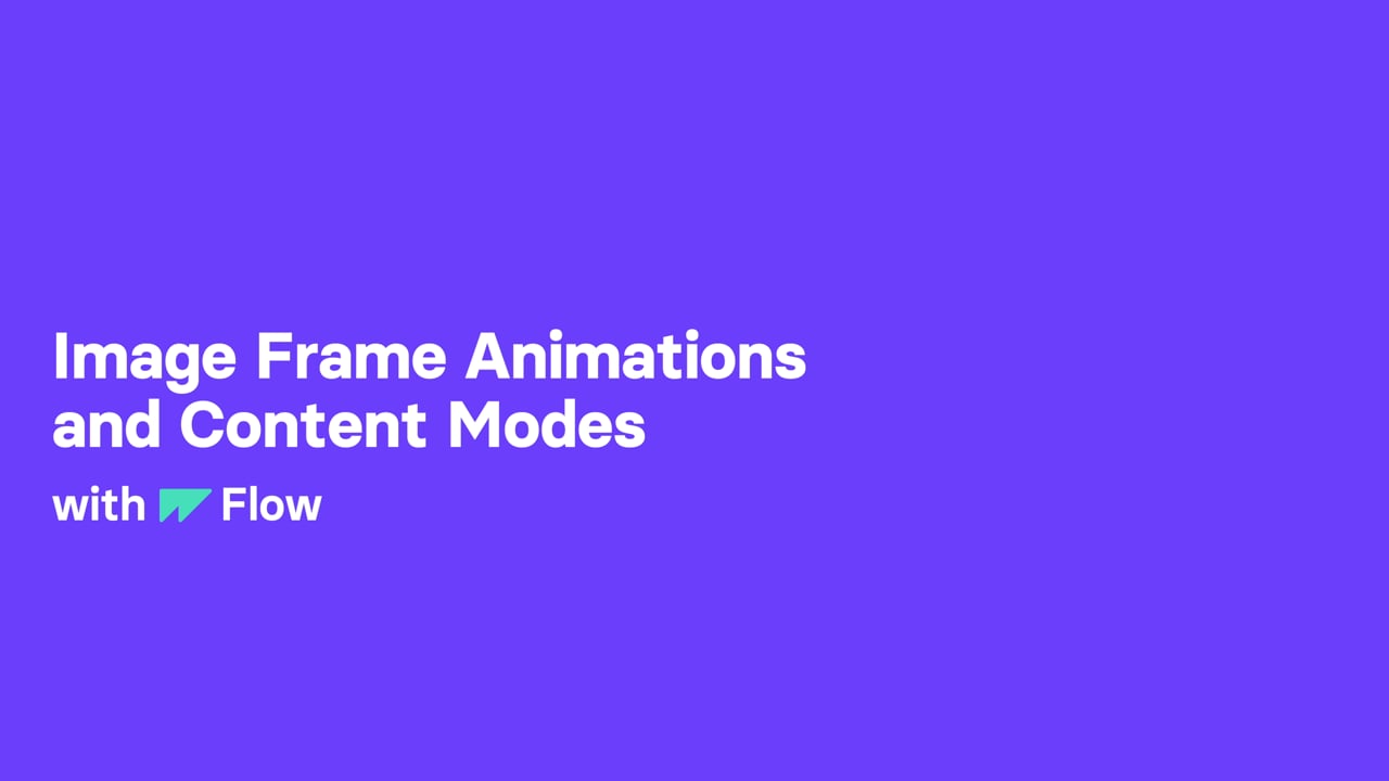 Images – Animating Frames with Content Modes