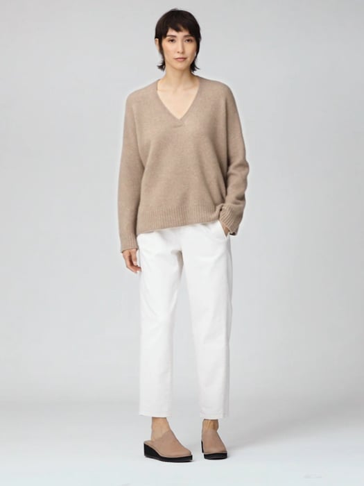 Cashmere Silk Bliss V-Neck Top | EILEEN FISHER Cashmere Silk Bliss V-Neck Top | EILEEN FISHER