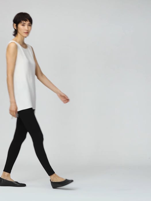 EILEEN FISHER Jersey Stretch Viscose Pull-On System Pants Women's