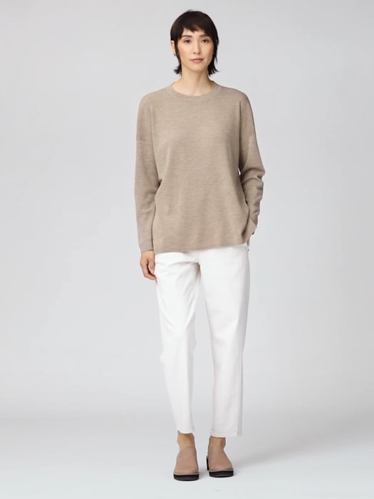 Ultra-fine Merino Wool Crewneck