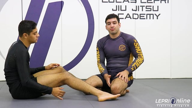 Triangle Escape to Heel Hook