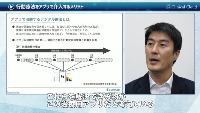 ICTがもたらす医療改革  -治療用アプリ-