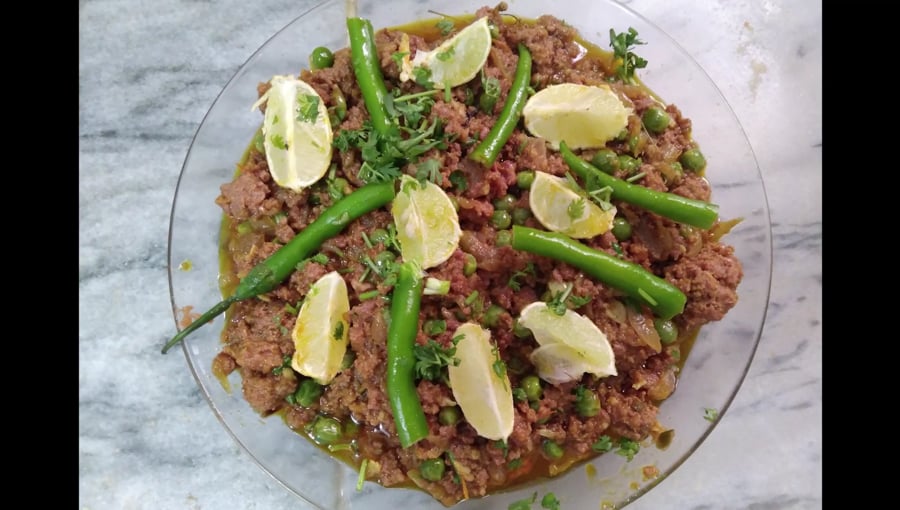 Traditional Keema Matar Recipe