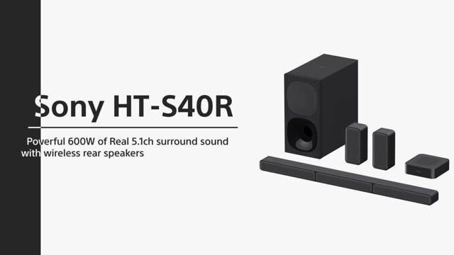 Sony HT-S40R 5.1ch Home Soundbar |