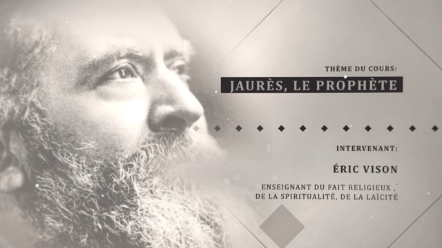 Eric Vinson: « Jaurès, le prophète »