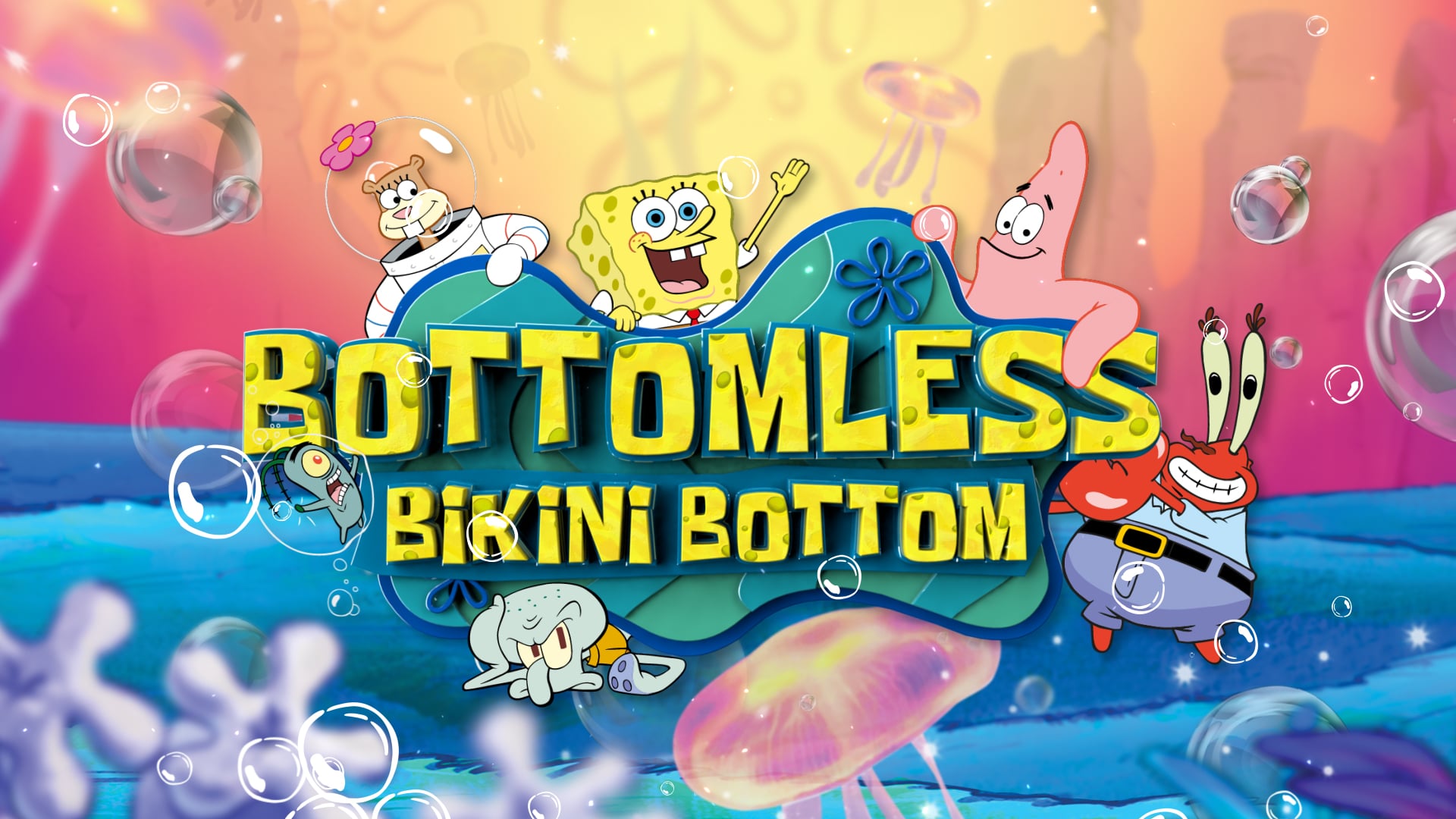 Nicktoons Bottomless Bikini Bottom promo GFX