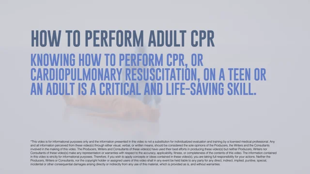 How to Give CPR to an Adult: A Lifesaving Technique