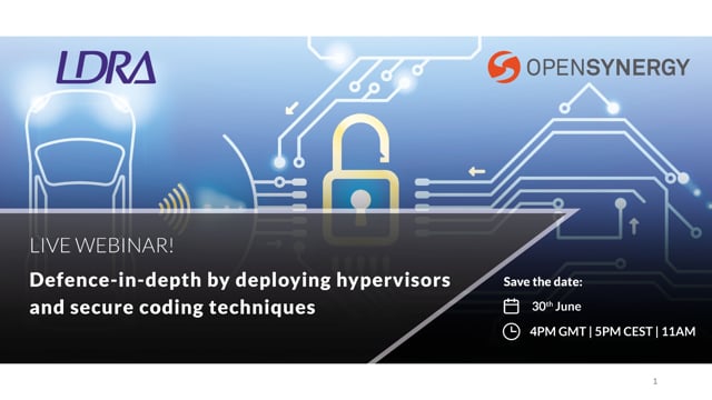 Defence-in-depth by deploying hypervisors and secure coding techniques