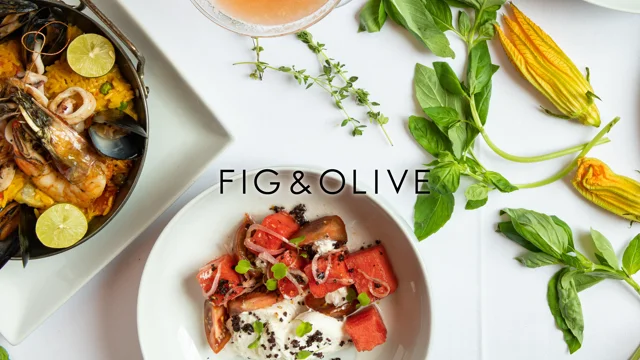 New Restaurant Fig and Olive in Fashion Island, Newport Beach