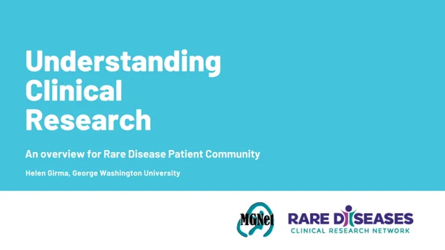 Development of the Myasthenia Gravis (MG) Symptoms PRO: a case study of a  patient-centred outcome measure in rare disease, Orphanet Journal of Rare  Diseases
