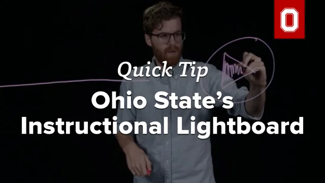 Lightboard Studio, OSU Introductory Physics