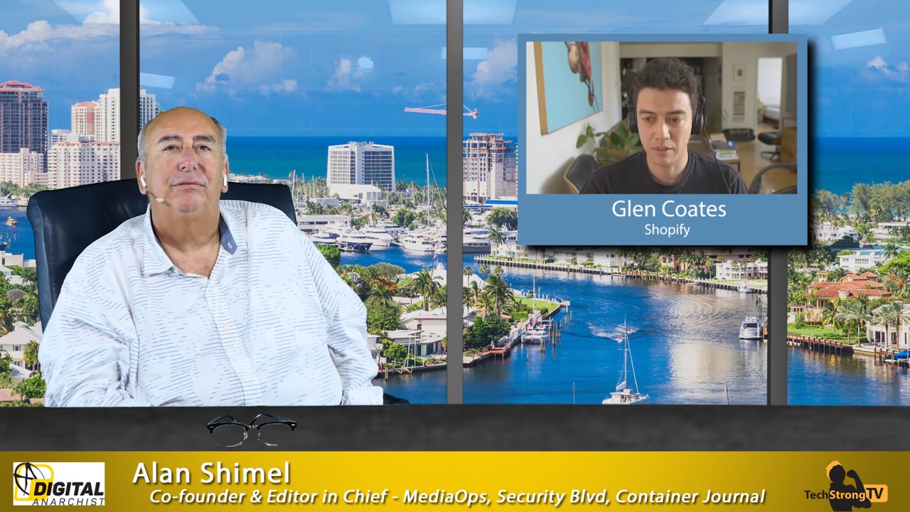 DeveloperFirst Glen Coates, Shopify Techstrong TV