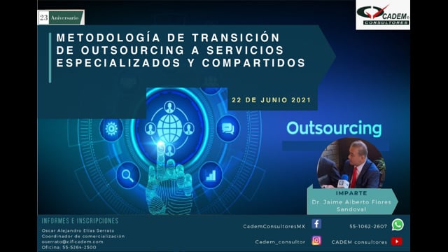 METODOLOGÍA DE TRANSICIÓN DE OUTSOURCING A SERVICIOS ESPECIALIZADOS Y COMPARTIDOS