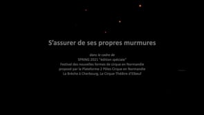 WHISPERS (s’assurer de ses propres murmures)