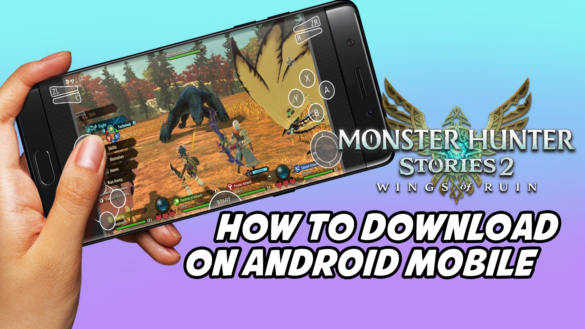 How to Download Monster Hunter Stories 2 Wings of Ruin on Android Mobile