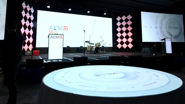 Table Mapping & Projection Mapping | Tri-Marq Sample, Association of Equipment Manufacturers