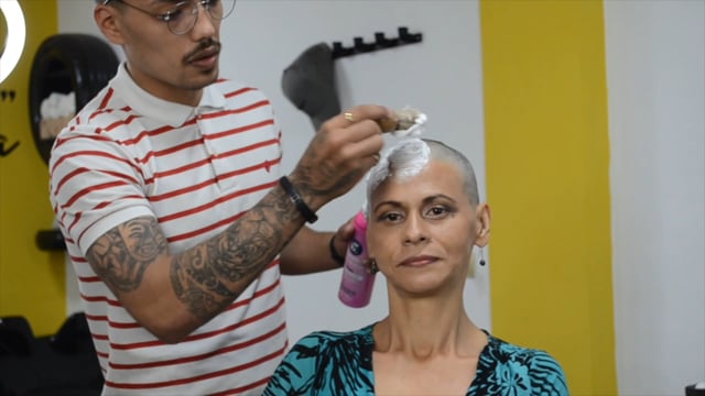Mother and Daughter Shave Part 3 Angle 1