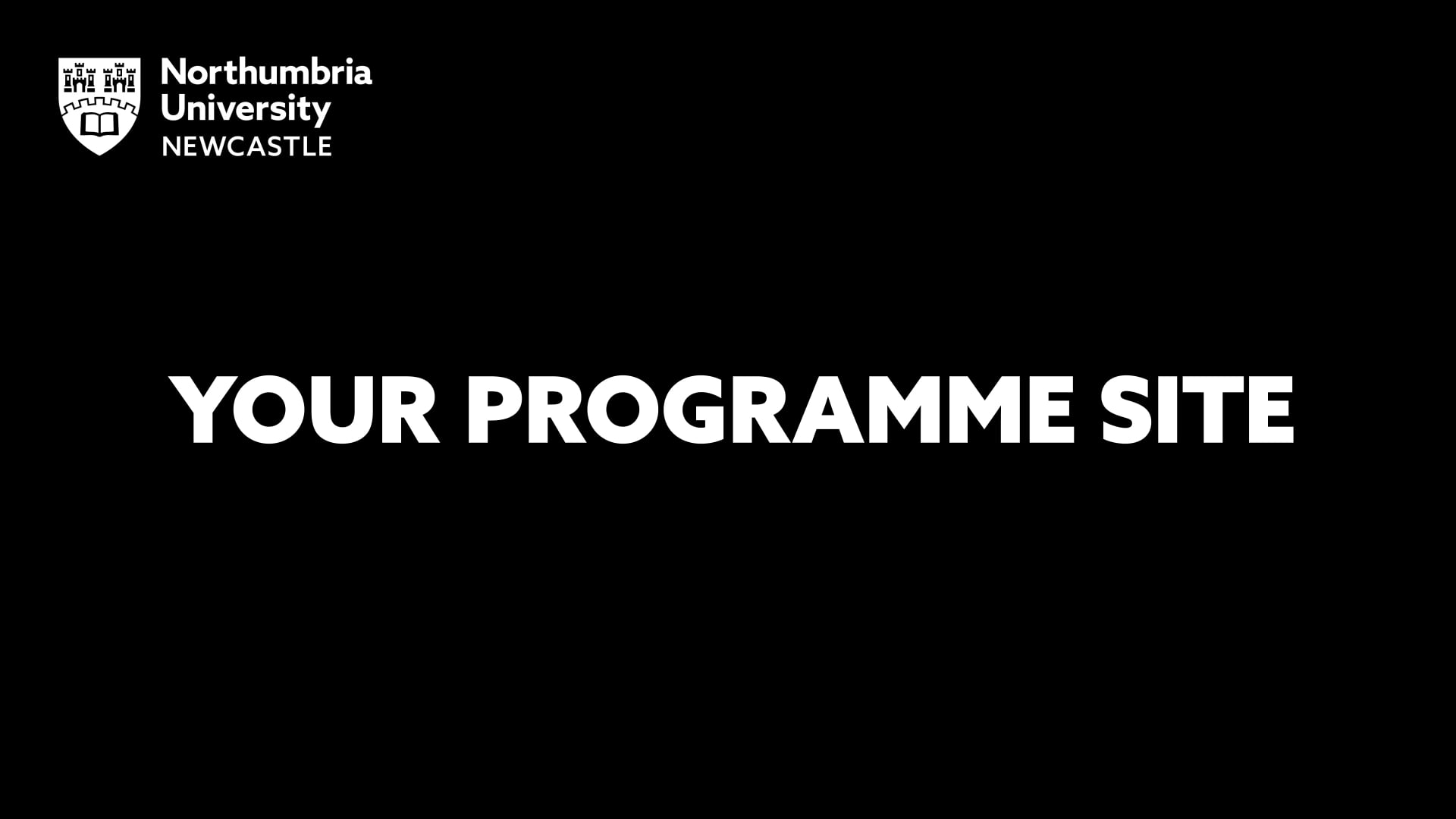 Northumbria University - Your Programme Site