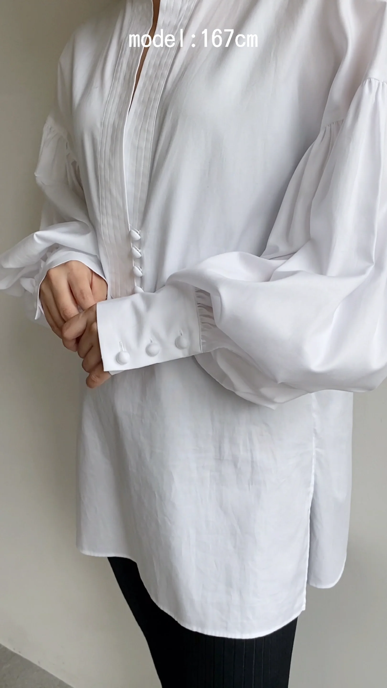 オックス袖ボリュームブラウス | Whim Gazette(ウィム ガゼット