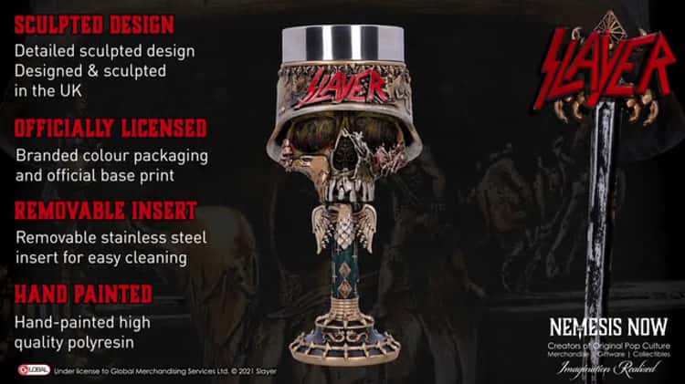 Slayer Skull Goblet | Nemesis Now