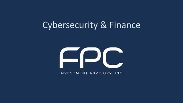 Cybersecurity & Finance