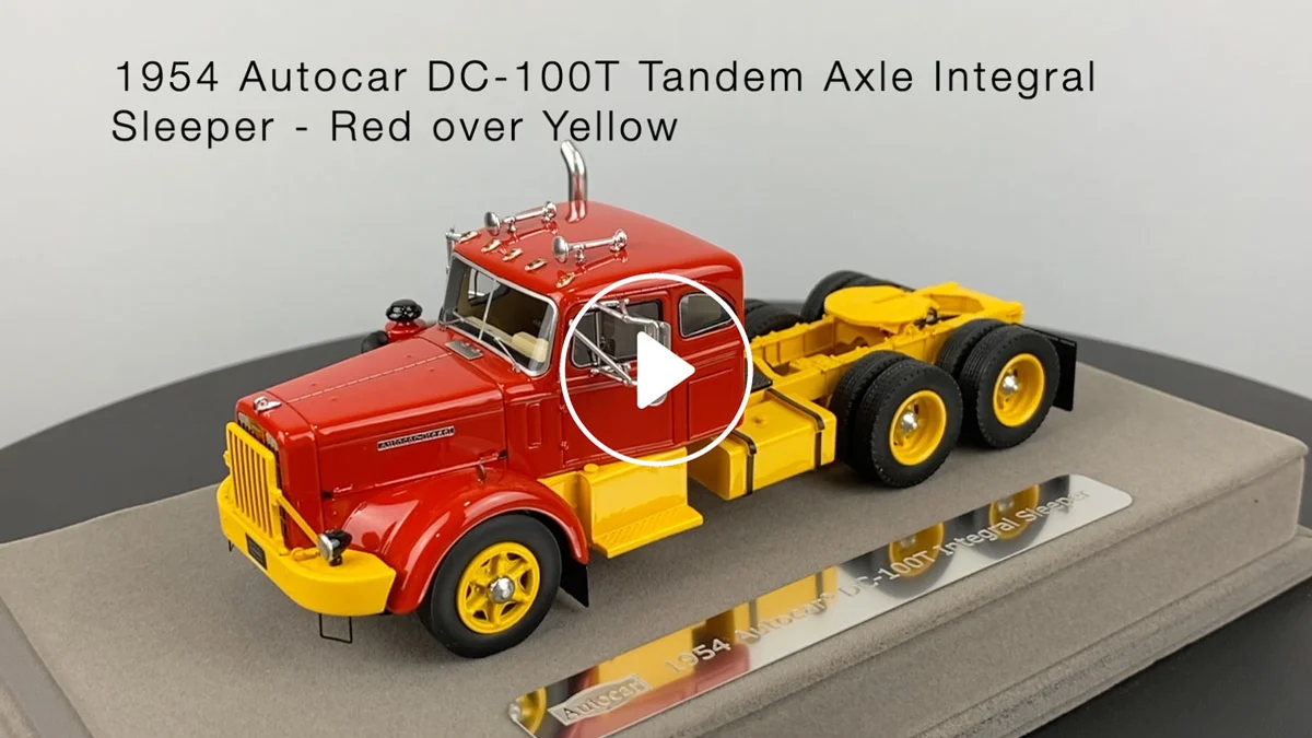 Fire Replicas 1954 Autocar® DC-100T Tandem Axle Integral Sleeper