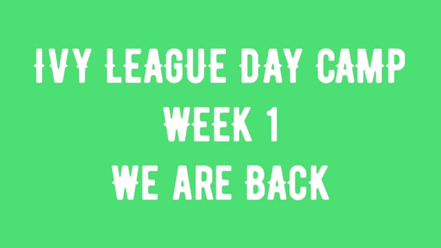 ILDC WEEK 1 VLOG 2021