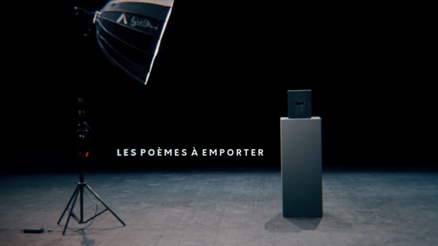 Les poèmes à emporter