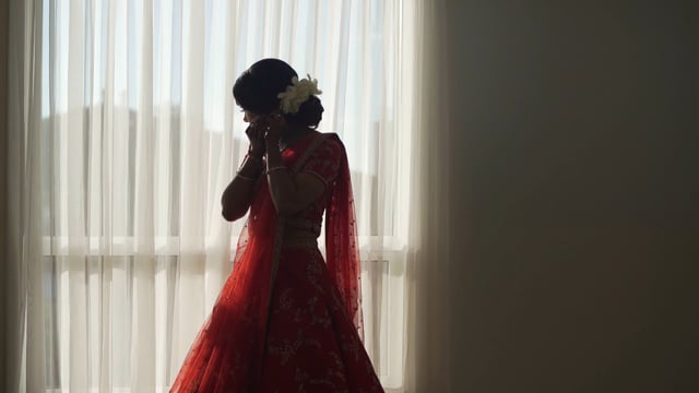 Still from Nisha & Deven next day edit by Happy Soul Films, Toronto wedding videographers