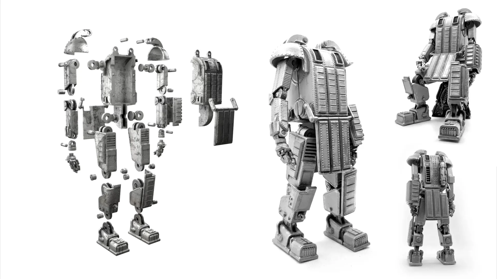 版画　ロビック ZIZY BLOCK ROBOT BOOK 2017 [96 pages] [.jpg] [2